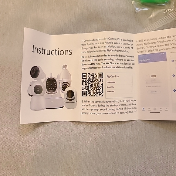 NIB WiFi/SD Card Real Time Remote Viewing Smartphone Panoramic Camera - Picture 6 of 9